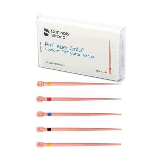 Conos de Gutapercha ProTaper Gold