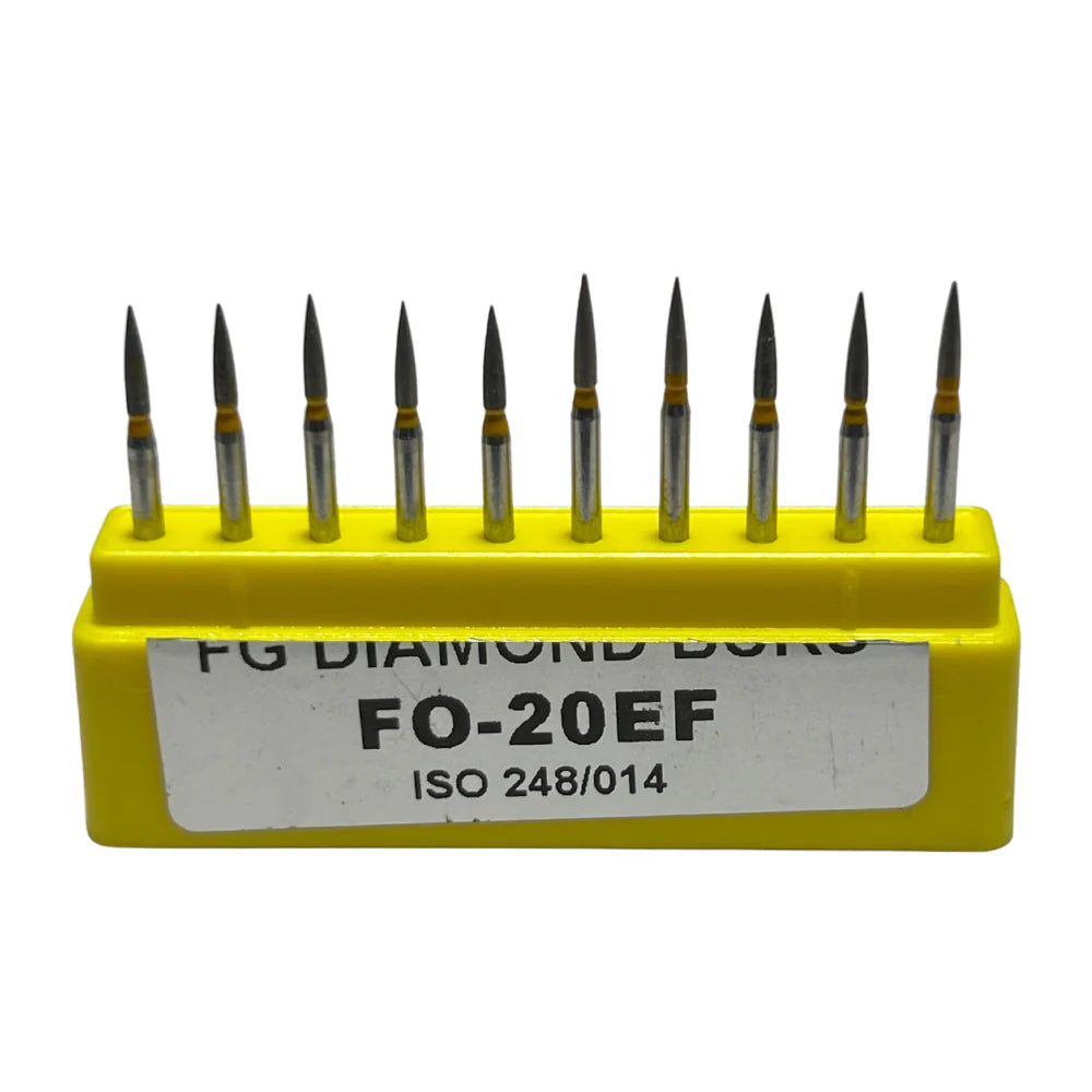 Fresa Diamante Llama FO-20EF Amarilla