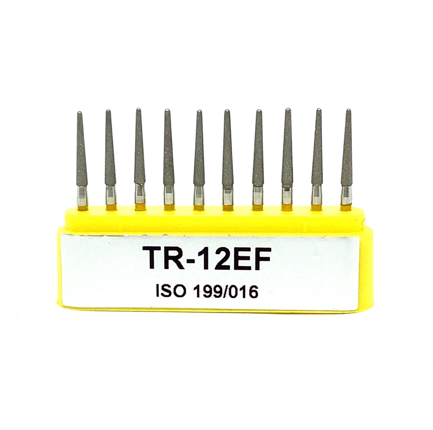 Fresa Diamante Tronco Plana TF-12EF Amarilla