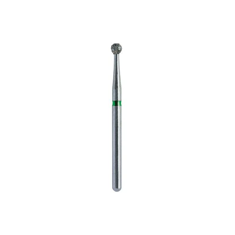 Fresa Diamante Tronco Redondeado TR-14C Verde