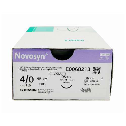 Sutura Reabsorbible Novosyn 4/0