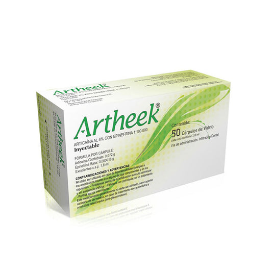 Anestesia Artheek Articaína 4%
