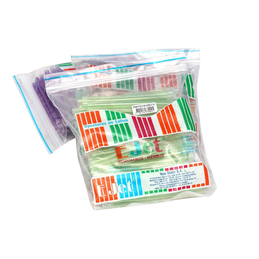Eyector de Saliva New Stetic x100
