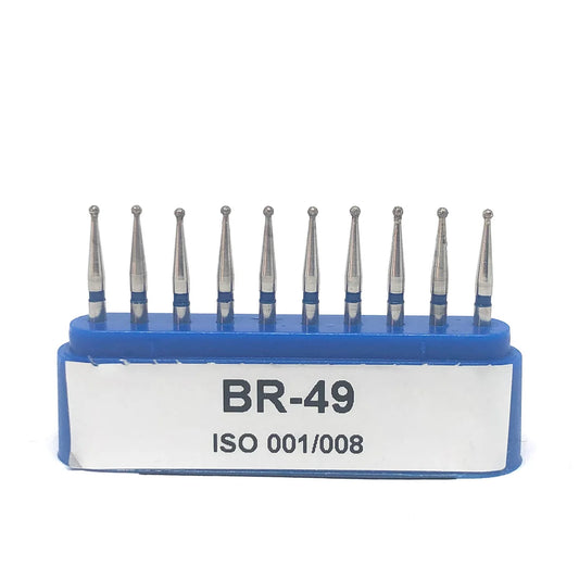 Fresa Diamante Redonda Pequeña 0.6 BR-49 Azul
