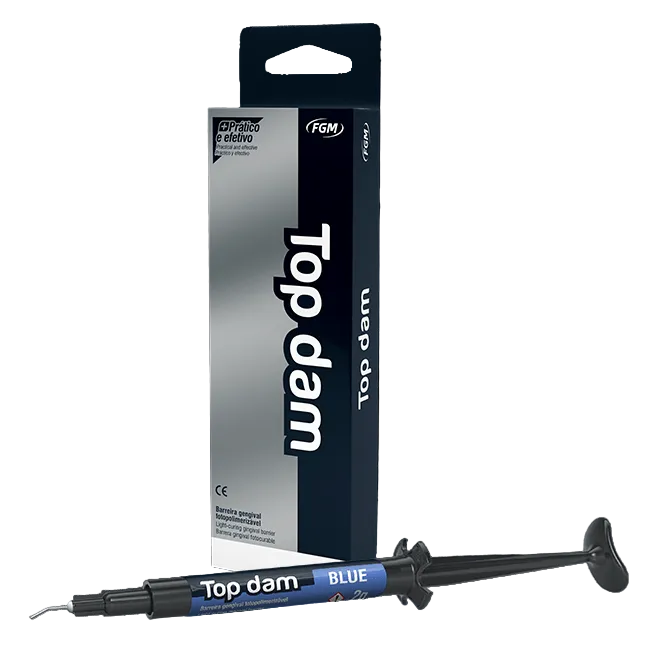 Top Dam Barrera Gingival Azul